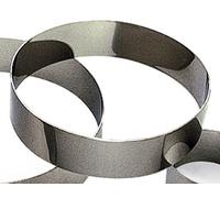 Gobel - Cercle à Mousse INOX 8 cm - épaisseur 6/10 - Moule pâtisserie pour tartares, mousses et Entremets - Fabrication française