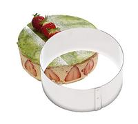 Gobel - Cercle à Pâtisserie en INOX Ø 30 cm - Cercle à Vacherin en INOX - Hauteur 6 cm - Démoulage Rapide et Parfait - Qualité Supérieure - Fabriqué en France