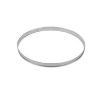 Gobel - Cercle à Tarte en INOX Ø 28 cm - Cercle à Pâtisserie Bords roulés - Hauteur 2,7 cm - Démoulage Rapide et Parfait - Qualité Supérieure - Fabriqué en France