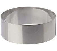 Gobel - Cercle à Vacherin Inox Ø16 cm - Hauteur 6 cm - Épaisseur 10/10e - Fabrication Française - Pâtisserie Professionnelle