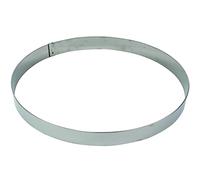Gobel - Cercle de pâtisserie à mousse inox - Ø36 cm h4,5 cm - 10/10ème