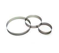 Gobel - Cercle de pâtisserie entremets inox - Ø10 cm h3,5 cm - 10/10ème