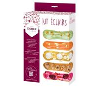 Gobel - Kit à éclairs Plaque + 2 Poches pâtissiière + 3 Douilles