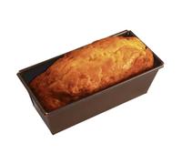 Gobel - Moule à Cake Rectangulaire Bordé sur Fil - 30 x 10,5 x 8,5 cm - Acier - Revêtement Antiadhérent Bicouche Garanti sans PFAS - Qualité Professionnelle - Fabriqué en France