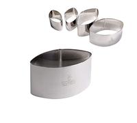 GOBEL - Moule à Calisson - inox - 45 x 28 x 30 mm - Fabriqué en France