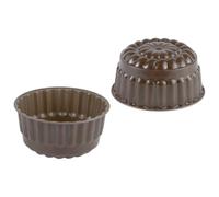 Gobel 224610 Moule à Diplomate ou Bavarois Embouti Anti-Adhérent 18 cm Ø, Brown
