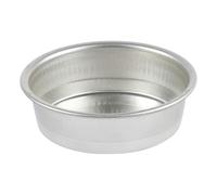 Moule à manqué rond uni en fer blanc bordé 28 cm Gobel