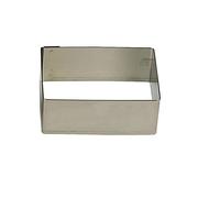 Gobel - Nonnette Forme Rectangulaire - Emporte-pièces en Inox - 8 x 4 x 3 cm - Découpe Precise et Soignée - Ustensile Professionnel - Fabrication Française