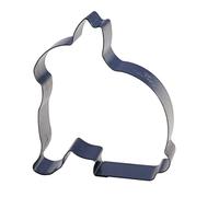 Gobel - Nonnette Lapin - Emporte-pièces en Inox - 9,5 x 8,5 x 3 cm - Découpe Precise et Soignée - Ustensile Professionnel - Fabrication Française