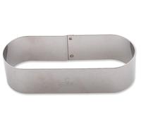 Gobel - Nonnette Oblong - Emporte-pièces en Inox - 11 x 4 x 3 cm - Découpe Precise et Soignée - Ustensile Professionnel - Fabrication Française