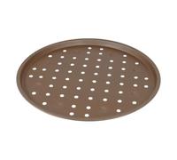 Gobel - Plaque à Pizza Perforée en Acier Revêtu d'un Antiadhérent Bicouche - avec Pieds - Qualité Professionnelle - Cuisson Homogène - Ø30 cm - Fabriquée en France - Garanti sans PFAS