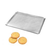 Gobel – Plaque pâtissière perforée – Aluminium micro-perforé – 40×30×1 cm – Fabriquée en France