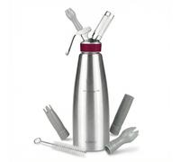 Siphon professionnel en inox - GOBEL - GL338 - 3 douilles incluses - Norme NF D21-901 - Acier inoxydable 18/8