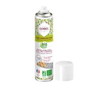 Gobel - Spray démoulage cuisson BIO antiadhérent colza sans odeur 250ML | Fabriqué en France ; 100% huile de colza bio, sans goût ni odeur ; moules, plaques, poêles, planchas, gaufriers, crépières