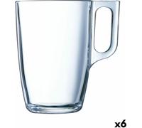 Gobelet à anse Luminarc Nuevo Transparent 320 ml (6 pièces)