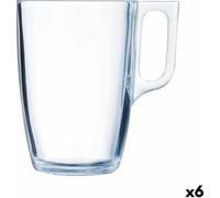 Gobelet à anse Luminarc Nuevo Transparent 400 ml (6 pièces)