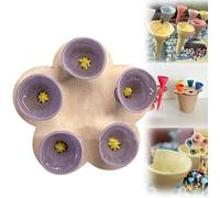 Gobelet à boire pour abeilles, les abeilles ont besoin d'endroits sûrs pour boire, les pollinisateurs assoiffés ont besoin d'une boisson, gobelets pour abeilles, insectes colorés pour le jardin