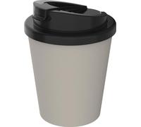 Gobelet à café"Premium Deluxe" - Gobelet isotherme sans BPA en bioplastique avec fermeture bi-composante - 250 ml Gobelet isolant To-Go Germany - noisette