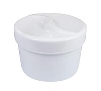 Gobelet à dents Prothèse de 30 ml Blanc Lot de 3 Pièces 20 x 1