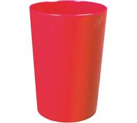 Gobelet à dents "Pure" rouge standard