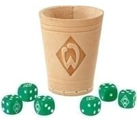 Gobelet à dés SV Werder Bremen + 6 dés