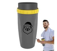 Gobelet à eau rotatif - Gobelet à eau rotatif de 300 ml avec paille