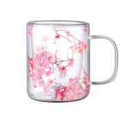 Gobelet à fleurs isolé - Récipient floral thermique qui maintient la température, récipient de service transparent, alternative pour les infusions, smoothies au cacao, bouillon, limonade | Utilisation