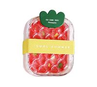 Gobelet à glaçons, Gadget 2-en-1 ananas portable étanche, Bac à glaçons, Pour jus, boissons, café, été, extérieur, intérieur, plage, voyage, voiture, pique-nique,