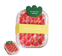 Gobelet à glaçons - Gadget 2-en-1 ananas portable étanche,Bac à glaçons - Pour jus, boissons, café, été, extérieur, intérieur, plage, voyage, voiture, pique-nique,