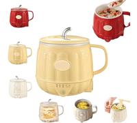 Gobelet à lait électrique multifonction, chauffe-eau portable de 600 ml, mini-gobelet électrique multifonction 4 en 1, ébullition rapide
