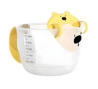 Gobelet à mesurer 1 l | tasse à mesurer et cruches en PP | récipient alimentaire | tasse à mesurer avec échelle et filtre | bac filtre liquide à oeufs, récipient pour cartouche de cuisine, restaurant