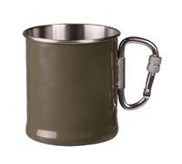 Gobelet à mousqueton MIL-TEC Steel 250 ml