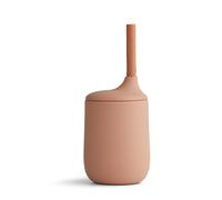 Liewood Gobelet avec paille Ellis 23 cl Dark rose-terracotta mix