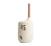 Liewood Gobelet avec paille Ellis imprimé 23 cl Peach-Sea shell mix