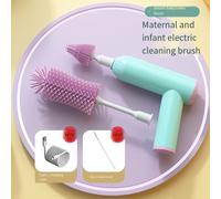Gobelet À Récurer Pour Bouteille Électrique,Éponge Électrique Transfrontalière,Brosse En Silicone,Sucette Pour Bébé,Brosse À Paille Multifonctionnelle,Nouvelles Réservations - Type A