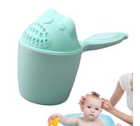 Gobelet à shampoing - 10,5 x 9,9 cm - Gobelet créatif cascade pour bébé - Bonnet de lavage des cheveux avec poignée - Réutilisable - Mignon animal pour laver les tout-petits