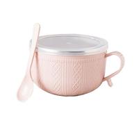 Gobelet à soupe de voyage - Grand bol à tasse de 25 oz avec couvercle, gobelet à soupe adapté au micro-ondes | Tasse à soupe surdimensionnée pour le bureau, le déjeuner, le thé, les pâtes, Noël, le