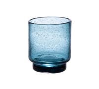 Gobelet à talon Artisan Bullé 25 cl bleu (lot de 6) - Table Passion - Bleu - Verre Bleu G
