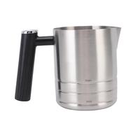 Gobelet à vapeur ES601 ES655 en acier inoxydable avec poignée confortable, mousseur à lait, pot à lait pour café, thé
