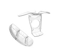 Gobelet à ventouse transparent Mangeoire à oiseaux Fenêtre Bol d'alimentation monté Support pour fruits alimentaires pour oiseaux sauvages Mangeoire de fenêtre pour oiseaux