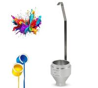 Gobelet à viscosité d'immersion, buse d'écoulement en acier inoxydable diamètre 4 mm, volume de la tasse 100 ml, pour finitions de peinture, teinture à l'huile, sauce, miel