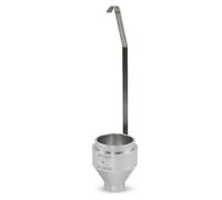 Gobelet à viscosité portable, débit d'immersion, volume 100 ml, buse de 4 mm de diamètre, idéal pour tester la peinture, le vernis, la laque et les encres