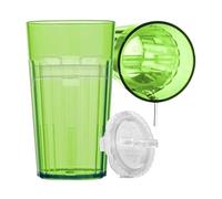 Gobelet anti-fuite, récipient à boire pour entraîneur, gobelet de sevrage de 4,72 x 2,76 pouces avec débit réglable, mangeoire en silicone robuste, verres pour avec un design mignon, fournitur