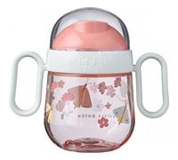 Gobelet Anti-Goutte Mio 2.0 - 200 Ml - Flowers & Butterflies Rouge