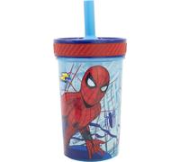 Gobelet anti-renversement Spiderman PP 370 ml - Gobelet en plastique Drop Safe avec système Smartgrip