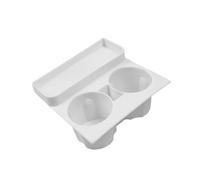 Gobelet Auto Compatible Avec Tesla Pour Model Y Gobelet De Console Support De Gobelet Centre Gobelet Console Porte Gobelet Support Gobelet Support Boîte Rangement(WHITE)