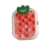 Gobelet bac à glaçons - Gadget 2-en-1 ananas portable étanche - Gobelet Isotherme à Glaçons | Pour jus, boissons, café, été, extérieur, intérieur, plage, voyage, voiture, pique-nique,