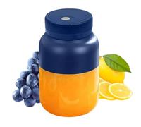 Gobelet Blender Portable Gobelet USB Sans Fil 1300 ml Grande Capacité | Bouteille Shaker Électrique Pour Cuisine Extérieur Plage Pique-Nique Camping Table À La Maison Bleu