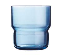Verre forme basse 22cl Log Brush Blue Jean Arcoroc - 6 verres