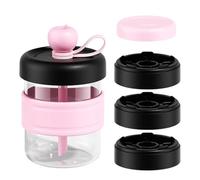 Gobelet café - Étanche nomade verres silicone - Machine glaçons gourde | Bac glaçon ABS pour vin, jus, boissons, fête, stockage boisson et système refroidissement moule
